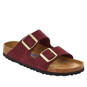 Maroon Birkenstocks